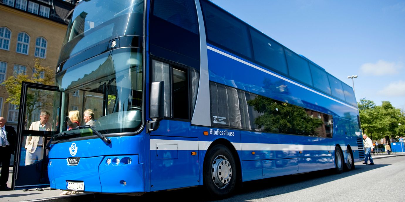 Buss 676 trafikerar Norrtälje-Stockholm.