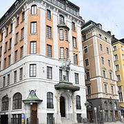 Kinneviks huvudkontor på Skeppsbron i Stockholm. Arkivbild.