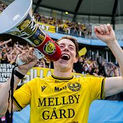 Mjällbys Elliot Stroud, arkivbild.