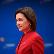 Moldaviens president Maia Sandu. 