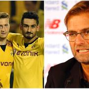 Aubameyang, Reus, Gündogan & Klopp.