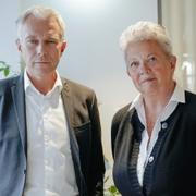 Petar Sekulic och Ellen Holager Andenæs.