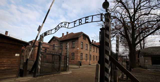 Auschwitz. Markus Schreiber / TT NYHETSBYRÅN