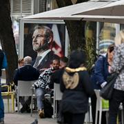 Affisch på Peter Pellegrini i Bratislava.
