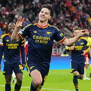 Declan Rice firar. 
