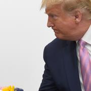 Putin och Trump vid G20 i Osaka i japan i somras.