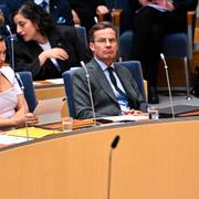 Energi- och näringsminister Ebba Busch (KD) och statsminister Ulf Kristersson (M).