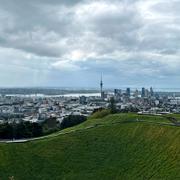 Auckland, Nya Zeeland. Arkivbild. 