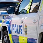 Polis stoppade bussen i Stenungsund under morgonen.