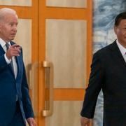 Biden och Xi. Arkivbild.