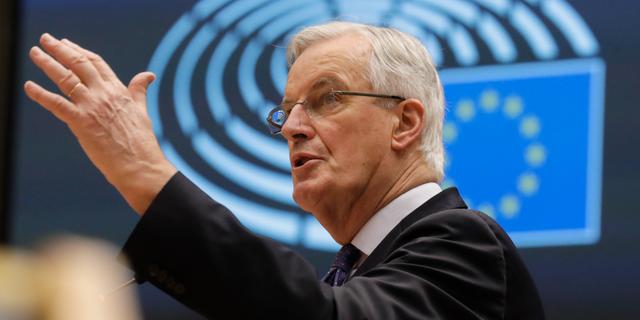 Michel Barnier. Olivier Hoslet / TT NYHETSBYRÅN