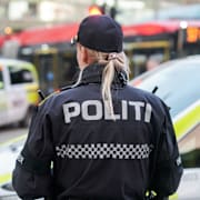 Norsk polis under en insats. Arkivbild. 