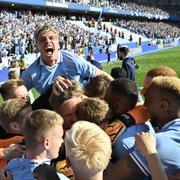 Arkivbild från maj 2024: Malmö jublar efter segern i onsdagens final i Svenska cupen mellan Malmö FF och Djurgårdens IF på Eleda stadion i Malmö.