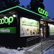 Coops första obemannade butik ligger utanför Gävle. 