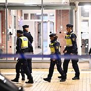 Bild från polisinsatsen 16 oktober.