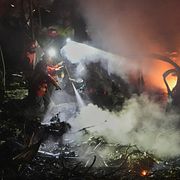 Räddningsarbete efter en tidigare attack mot Beirut.