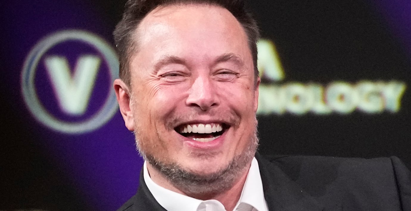 Elon Musk. Arkivbild.