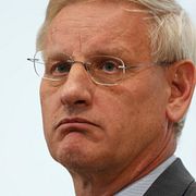 Arkivbild på Carl Bildt. 