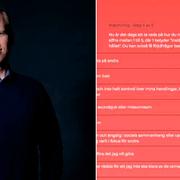 Fredrik Sandin, till vänster, är psykolog på Ahum. 