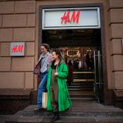 Arkivbild på H&M:s butik i Moskva från 2022. 