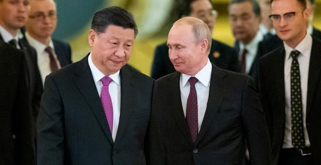 Kinas och Rysslands ledare. Alexander Zemlianichenko / AP