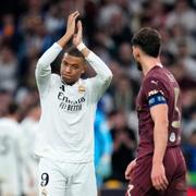 Real Madrids Kylian Mbappé under matchen.