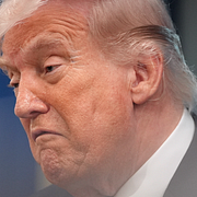 Natos generalsekreterare Mark Rutte och USA:s president Donald Trump.