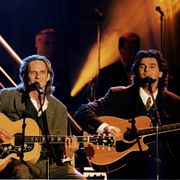 Anders Glenmark, Orup och Niklas Strömstedt på 1994 års Grammisgala.