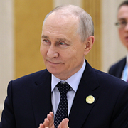 USA:s och Rysslands presidenter Donald Trump och Vladimir Putin.