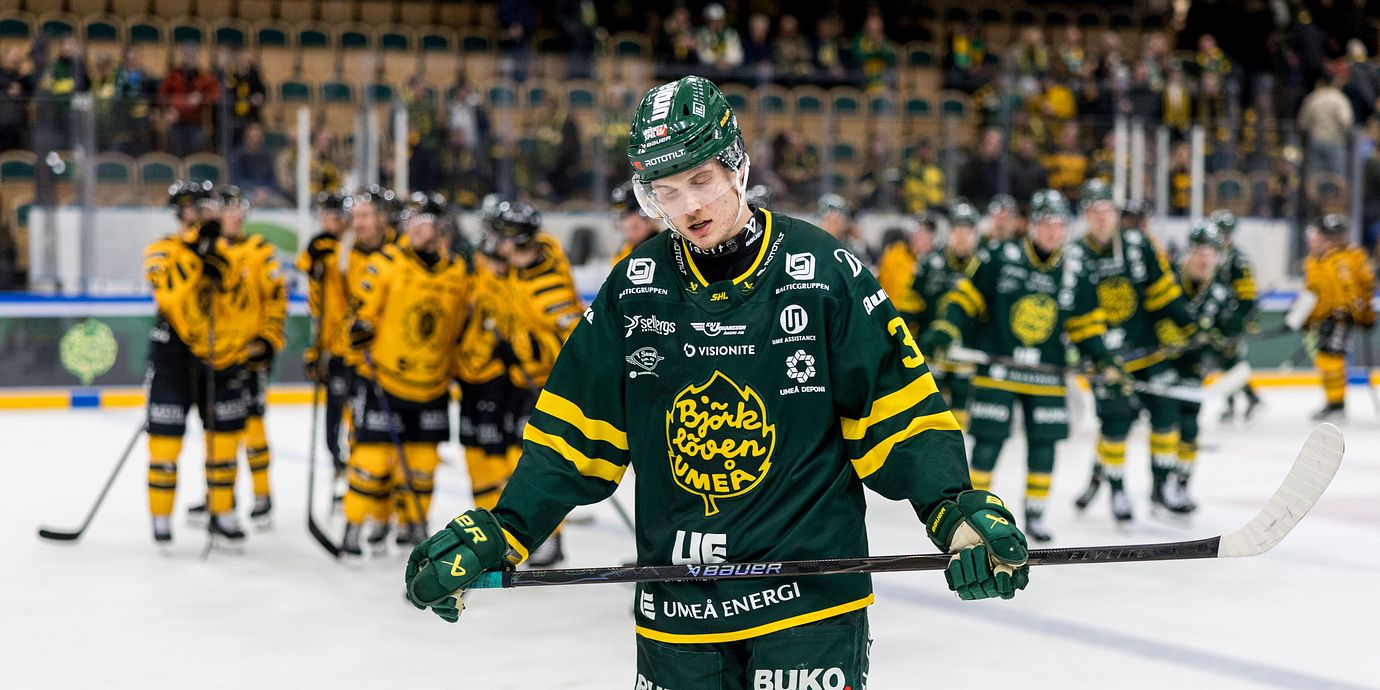 Björklövens Lenni Killinen deppar.