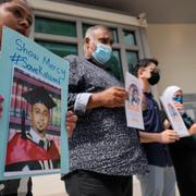 Demonstrationer mot dödsstraffet i huvudstaden Kuala Lumpur.  Vincent Thian / AP