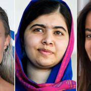 Zara Larsson, Malala Yousafzai och Malia Obama.