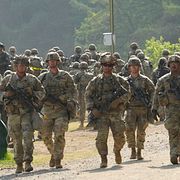 Amerikanska soldater.