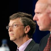 Bill Gates och Steve Ballmer 2005