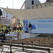 Publik i Almedalen. 
