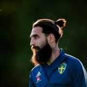 190602 Jimmy Durmaz of the Swedish national football team during a training session on June 2, 2019 in Stockholm.
Foto: Jonathan Näckstrand / BILDBYRÅN / Cop 94