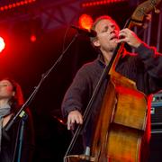 Avishai Cohen "Aurora" på scen vid Stockholm Jazz Festival 2010 på Skeppsholmen i Stockholm på fredagen. 