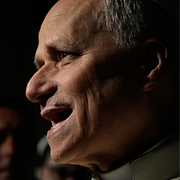 Trump och påve Leo.