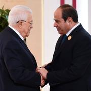 Abdel Fattah al-Sisi och Mahmoud Abbas, 