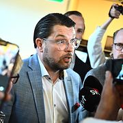 Sverigedemokraternas partiledare Jimmie Åkesson.