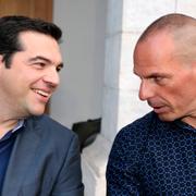 Tsipras, Varoufakis. Arkiv.