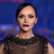 Christina Ricci på premiären för Wednesday.