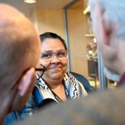 Vänsterpartiets riksdagsledamot Lorena Delgado Varas.