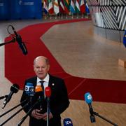 Tysklands förbundskansler Olaf Scholz, februari 2024. 