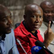 Julius Malema, EFF:s ledare. 