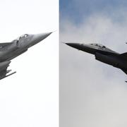 Jas Gripen vs Lockheeds F-16.