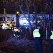 Två spårvagnar krockade i Gamlestaden i Göteborg på måndagskvällen. Olyckan inträffade när den ena spårvagnen körde på den andra bakifrån. 