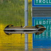 Bilder från platsen på söndagskvällen. 