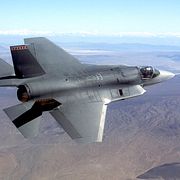 Arkivbild på  F-35 Joint Strike Fighter.