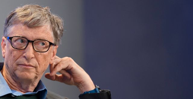 Bill Gates. Gian Ehrenzeller / TT NYHETSBYRÅN